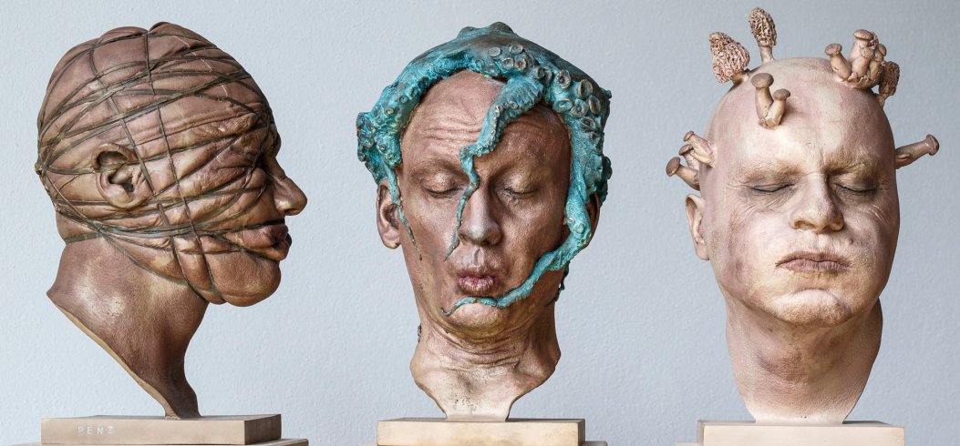 "Heads" - sculptures by Philipp Penz - www.philipppenz.com