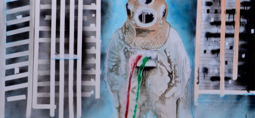 "Loner" - painting by Philipp Penz - www.philipppenz.com