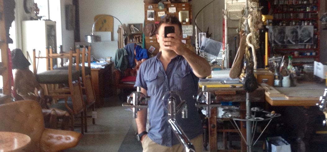 Philipp Penz in his studio - www.philipppenz.com